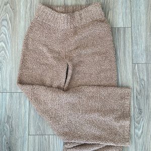skims cozy flare pants